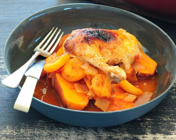 Dried Apricot and Orange Chicken