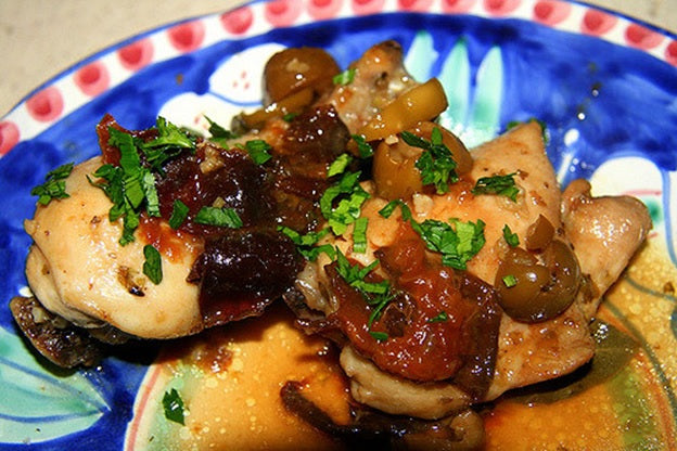 Chicken Marbella with Prunes and Capers