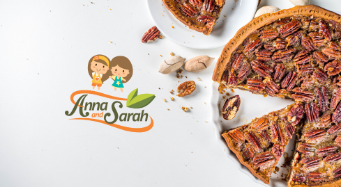 Thanksgiving Pecan Pie Recipe with Brazil Nuts- Anna and Sarah Style