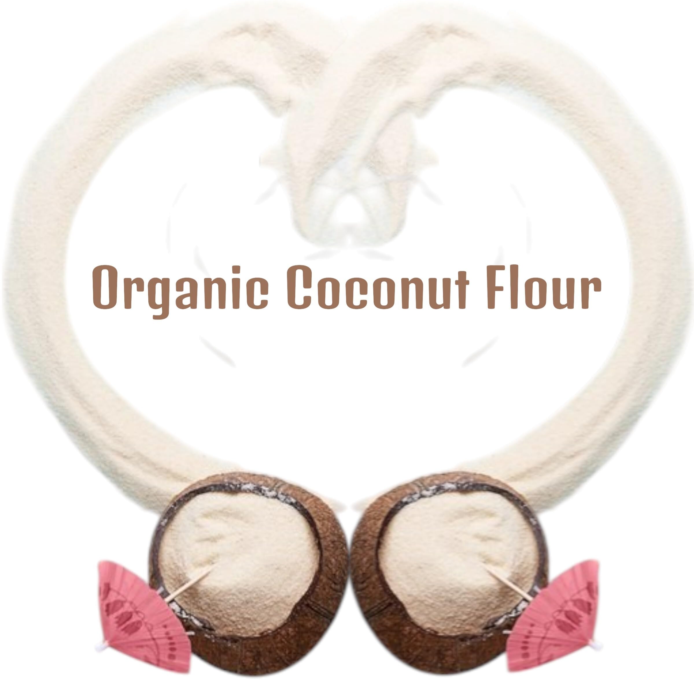 Anna and Sarah 64 Oz Organic Coconut Flour, Kosher, Gluten Free, Halal, Non GMO, Vegan, Keto Friendly, in Resealable Bag 4 Lbs - 0