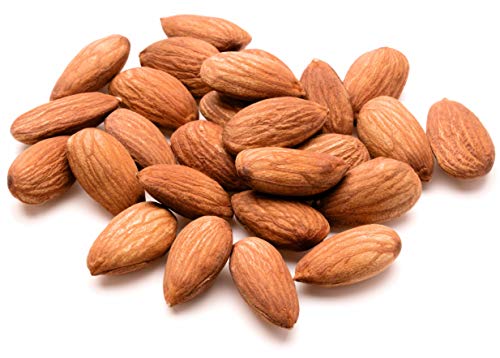 Dry Roasted Unsalted Almonds, Healthy Snacks, No Oil Added, in Resealable Bag, 2 Lbs