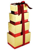 Tower Box, Caramel Popcorn, California Pistachio, Mini Pretzel, Cinnamon Pecan, Birthday Party, Gifts for Men, Fathers, Dad, Women, Friends