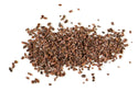 Organic Raw Cacao Nibs on the white ground by Anna and Sarah