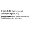 Organic Apricots Ingredients Country of Origin and Allergy Info by Anna and Sarah