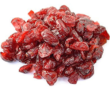 Dried Cranberries white background by Anna and Sarah